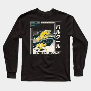 Run Jump Kong Parkour Long Sleeve T-Shirt